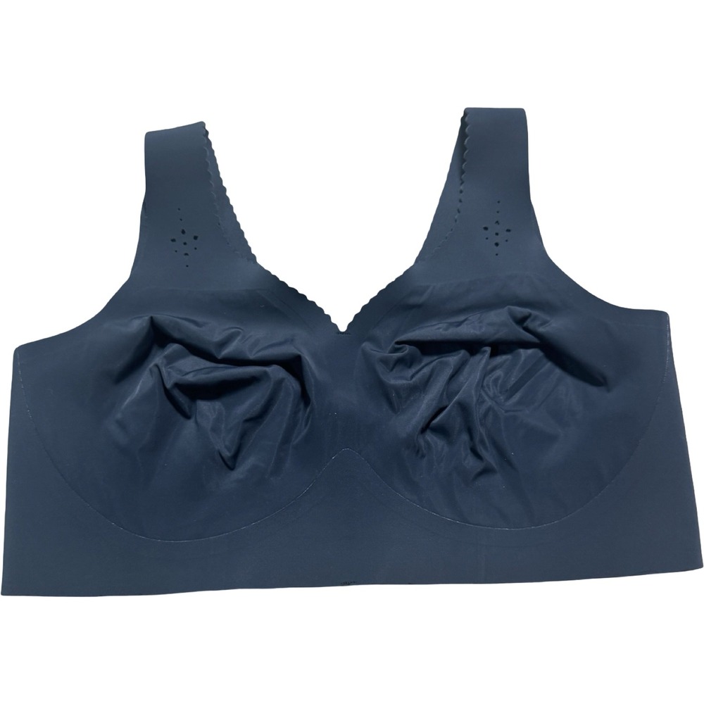 Evelyn Bobbie The Evelyn Bra Women 3XL Black NO PADS Seamless EB Core Support